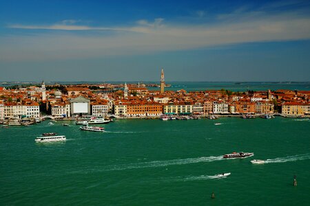 Italy townhouses yacht