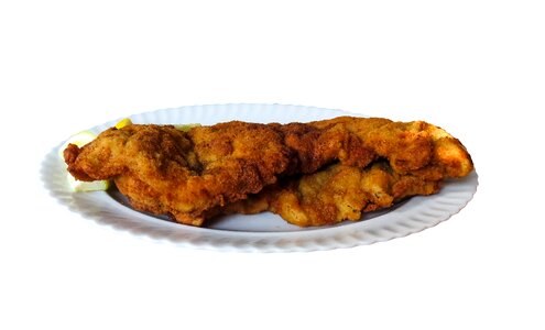 Breaded hunger plate