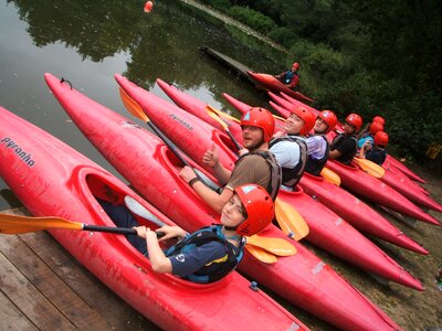 Water paddle photo