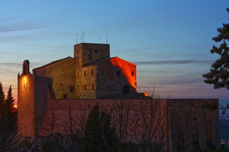 Italy rocca malatesta fortress photo