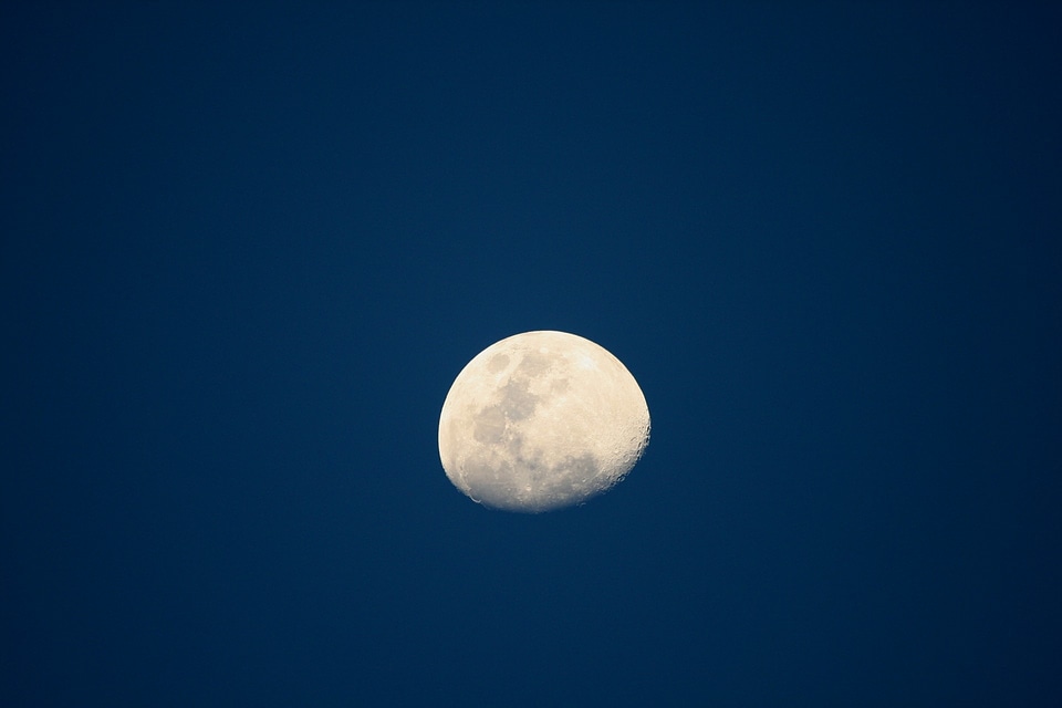 Topography grey-pink lunar
