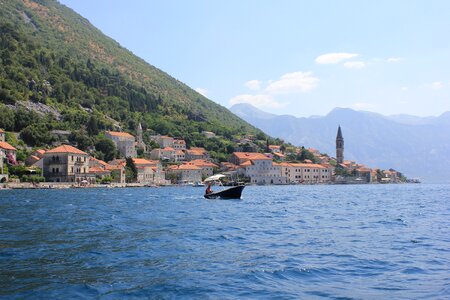 Bay boka bay landscape photo