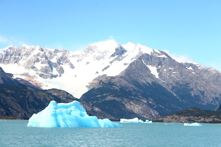 Patagonia lake blue photo