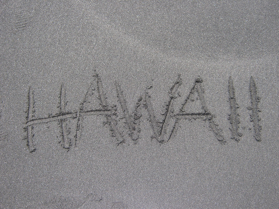 Beach sand font lettering