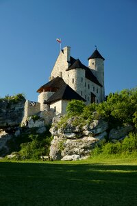 Poland landscape limestones photo