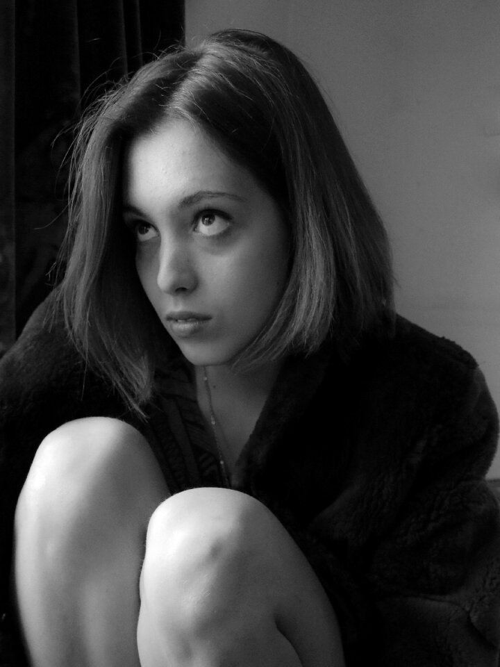 Girl young woman top model