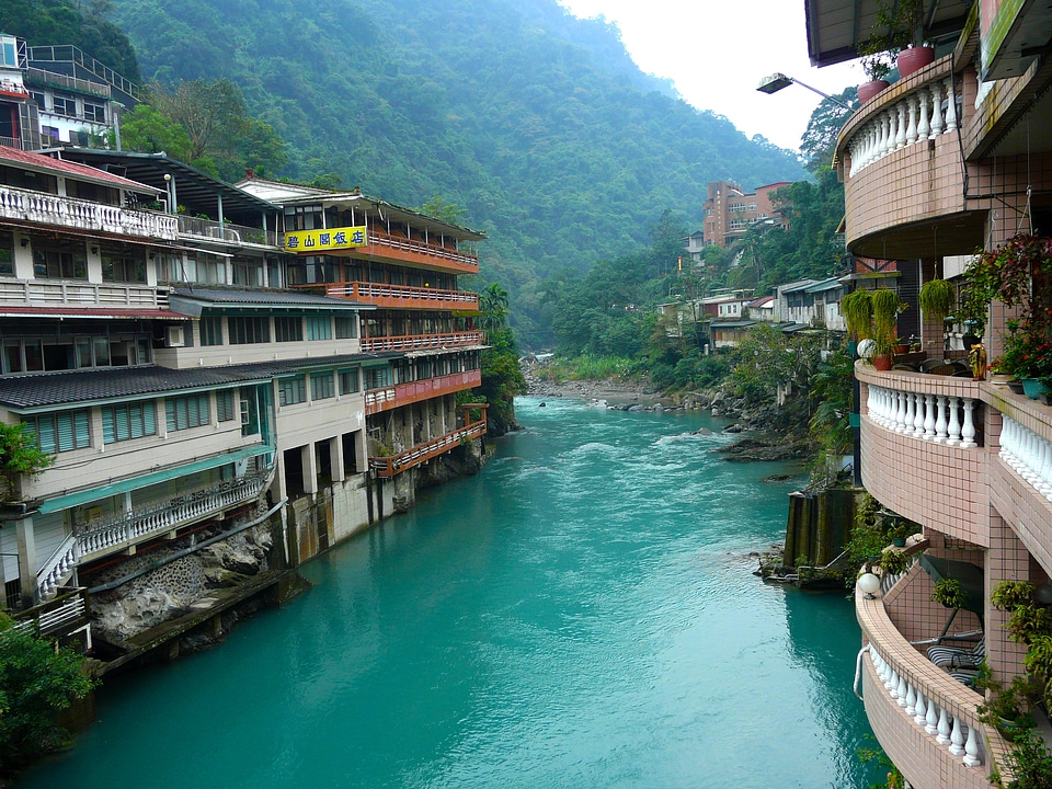 Old street mountain taipei
