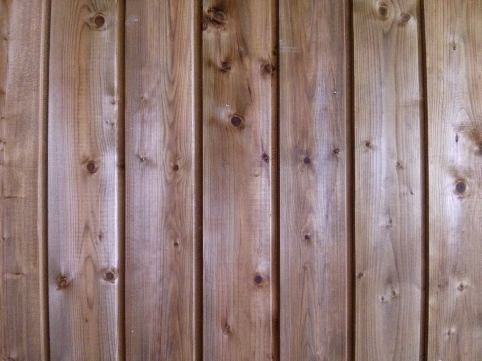 Siding wood facade