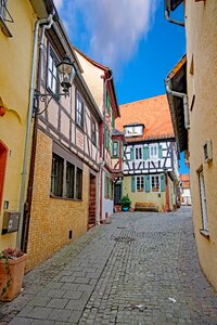 Germany historic center truss photo