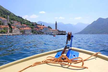 Bay boka bay landscape photo