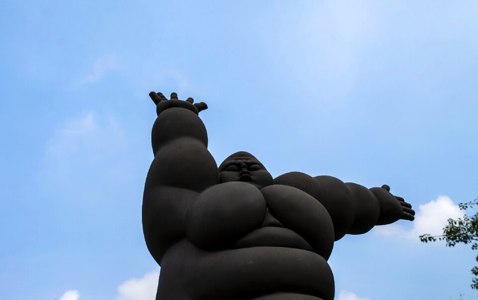 Maitreya blue sky laugh