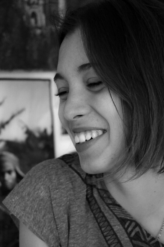 Beauty girl smile