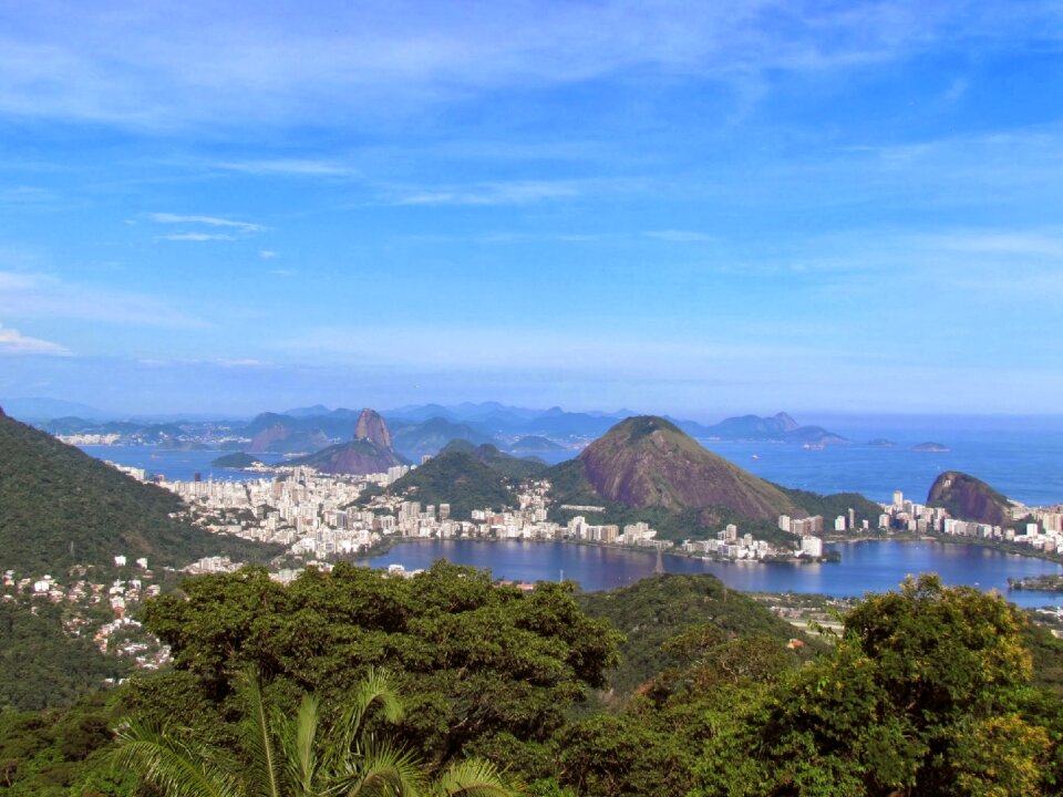 Panorama brazil tourist attraction