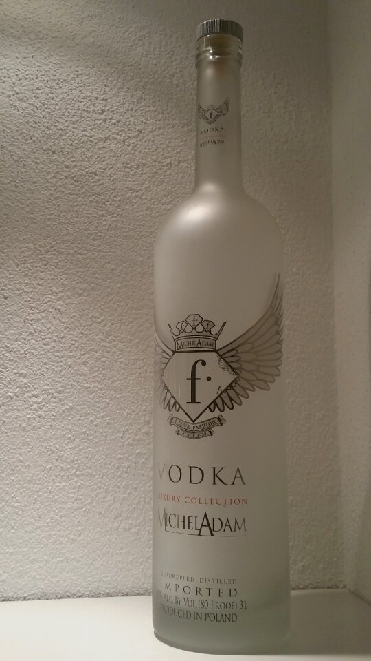 Vodka bottle alcohol