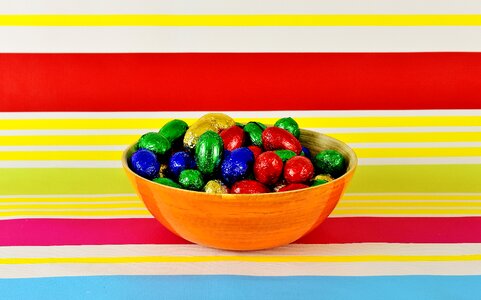 Easter eggs color colorful photo