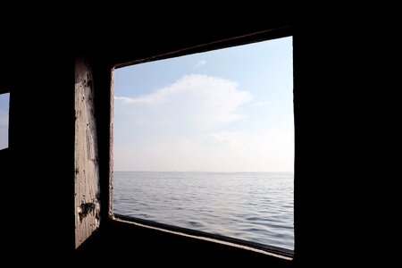 Ocean windows sea photo