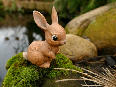Easter decoration easter figure bunny