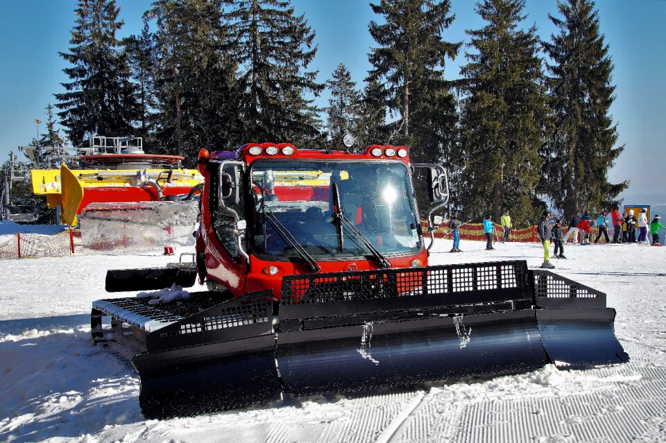 The ski slope edit machine
