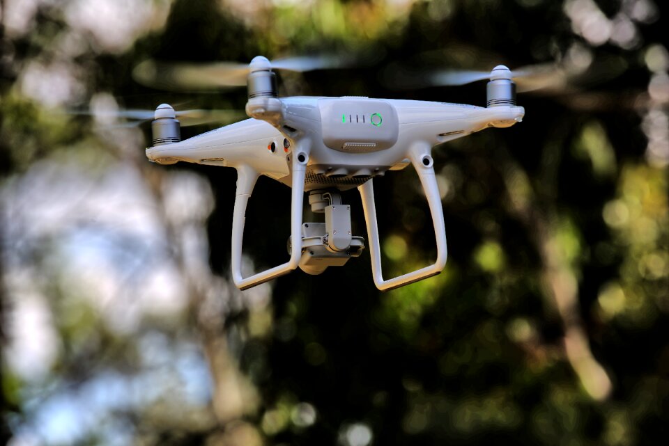 Quadcopter aerial remote