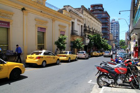 South america road taxi