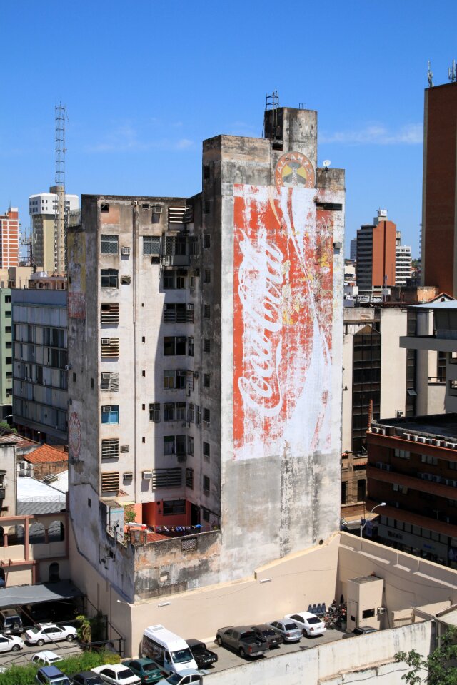 South america road coca cola advertising