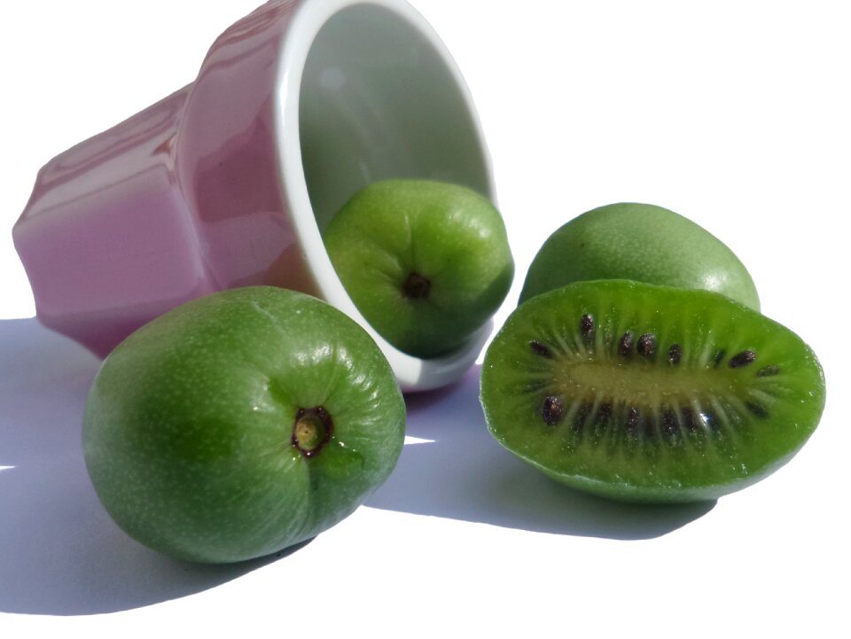 Green delicious kiwi