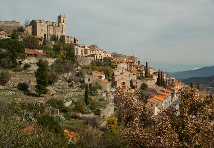 Had medieval village south of france photo