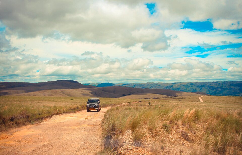 Landscape serra sky