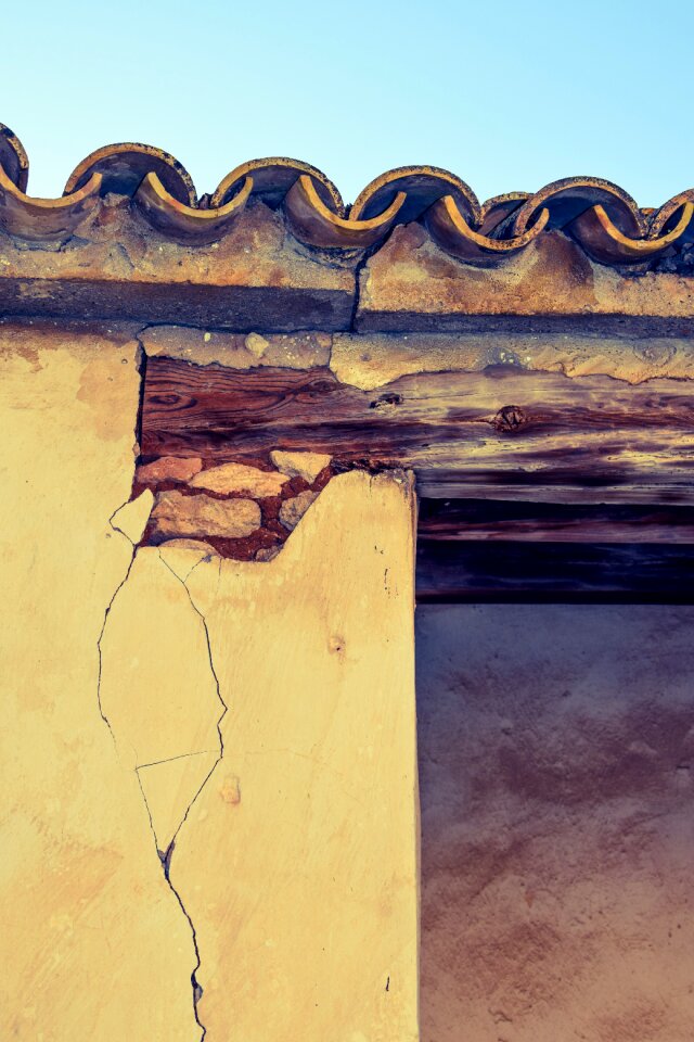 Old grungy damaged