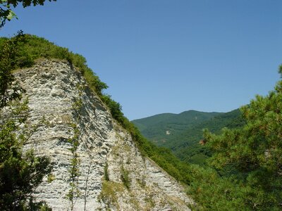Mountains rocks the caucasus