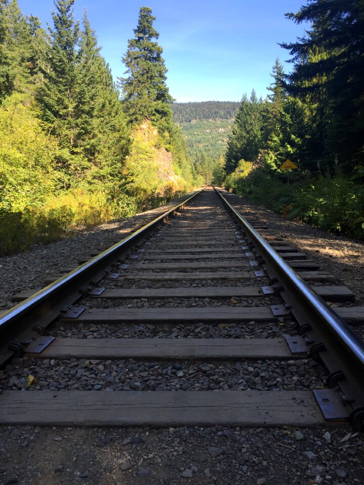 Nature rail track