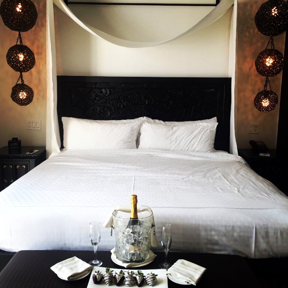 Strawberry bedroom