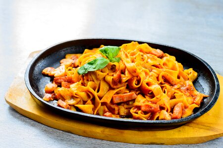 Tomato restaurant plate