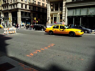 City taxi cab photo