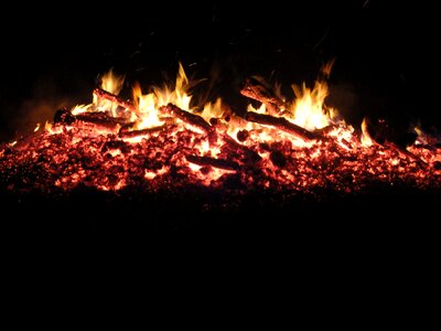 Easter fire burn flame photo