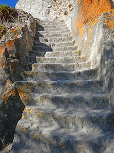 Inca architecture stairs photo