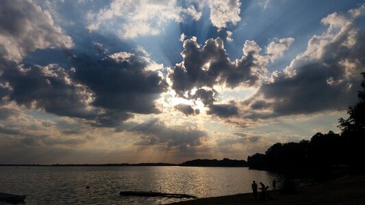 Glomerulus cloud blue sky