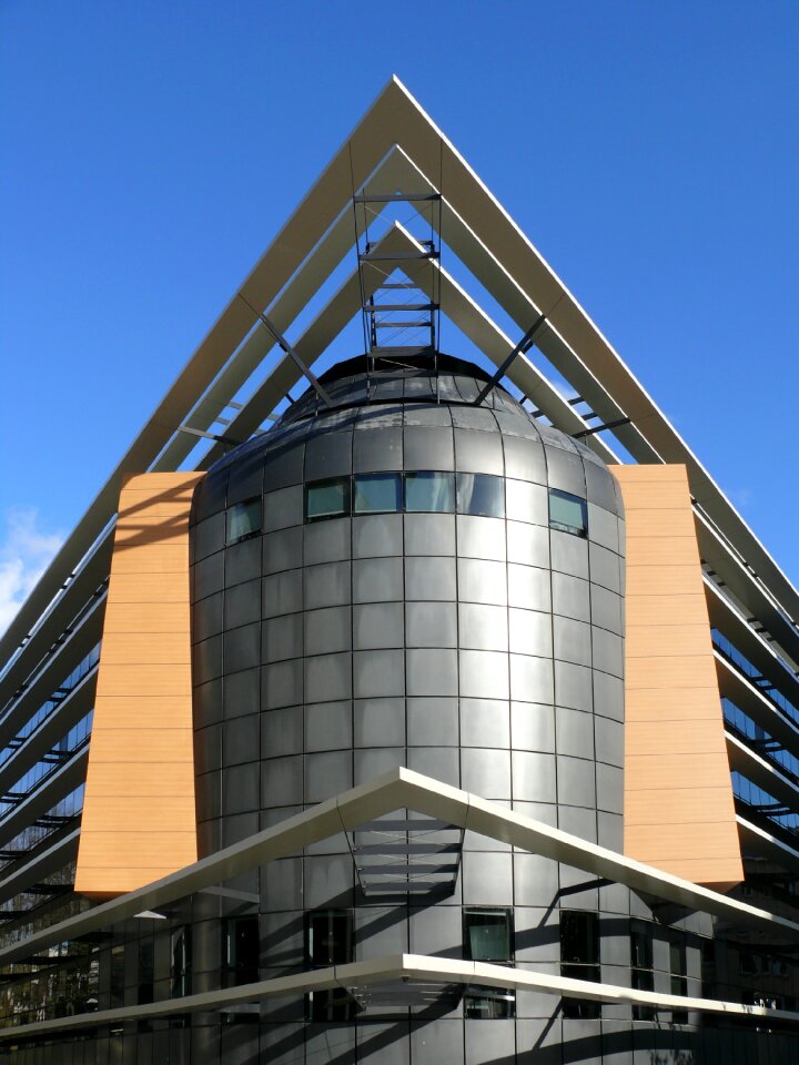Facade building windows