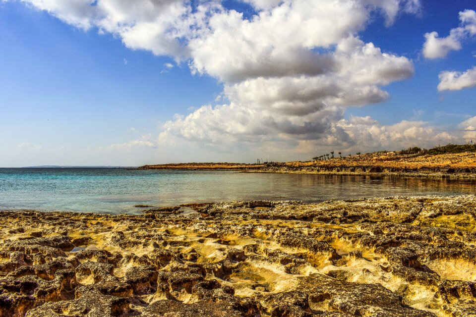Sea landscape sky