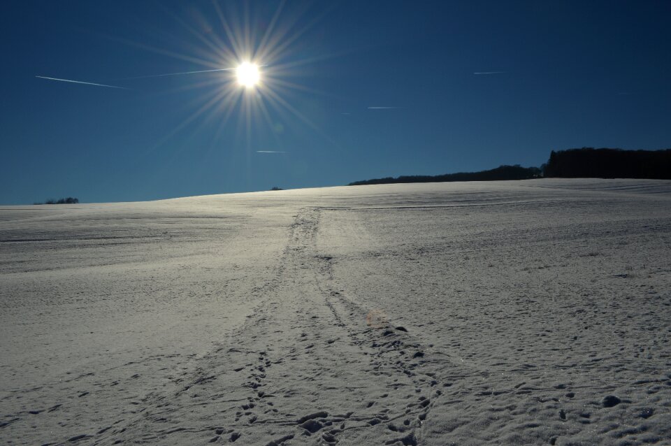 Wintry winter magic snowy