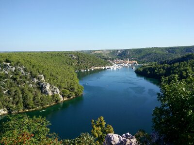 River krka croatia