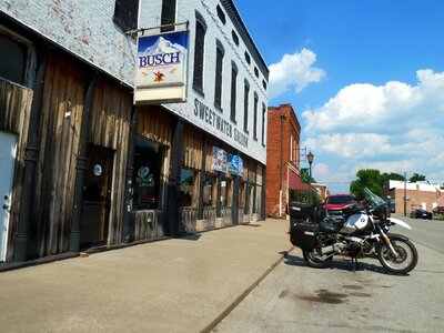 Motorcycles bar photo