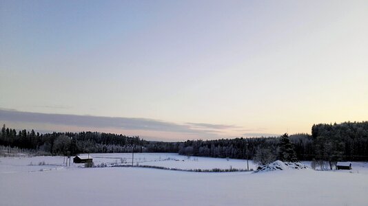 Landscape countryside finnish