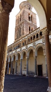 Salerno historical centre gothic photo