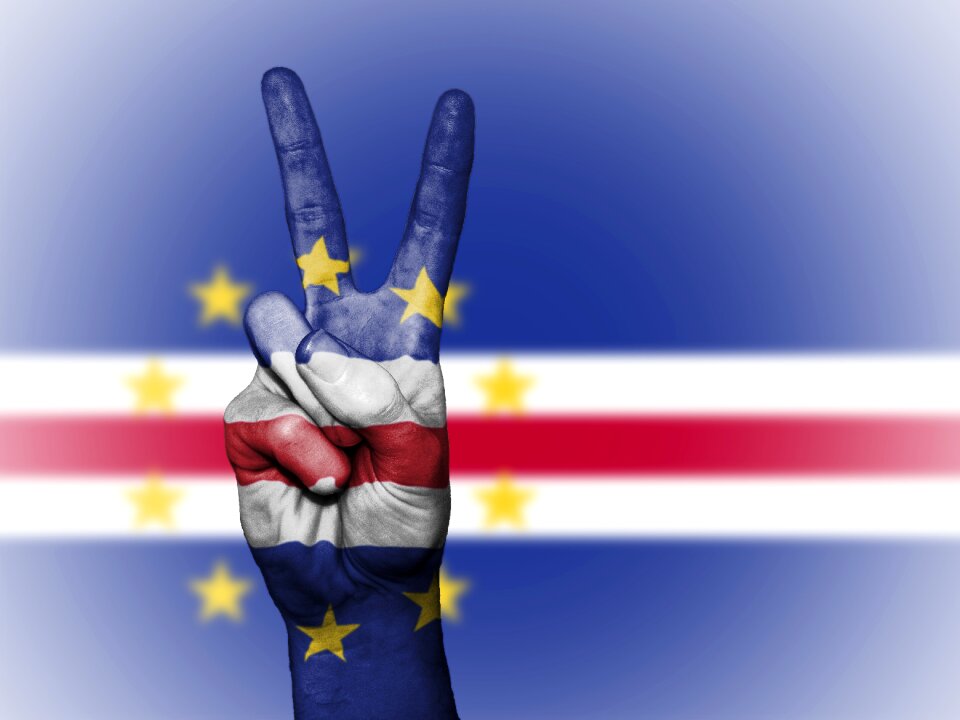 Flag peace background