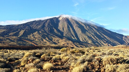 Mountain landscapes canary islands photo