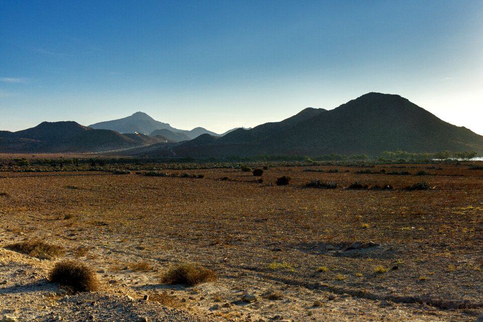 Cabo de gata national park summer