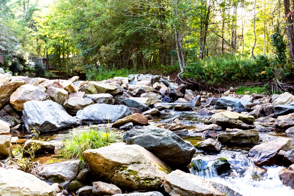Rock outdoor water