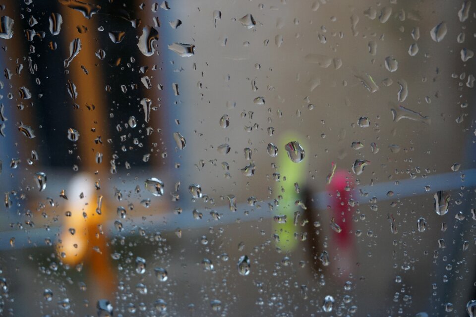 Rain drying rack patio