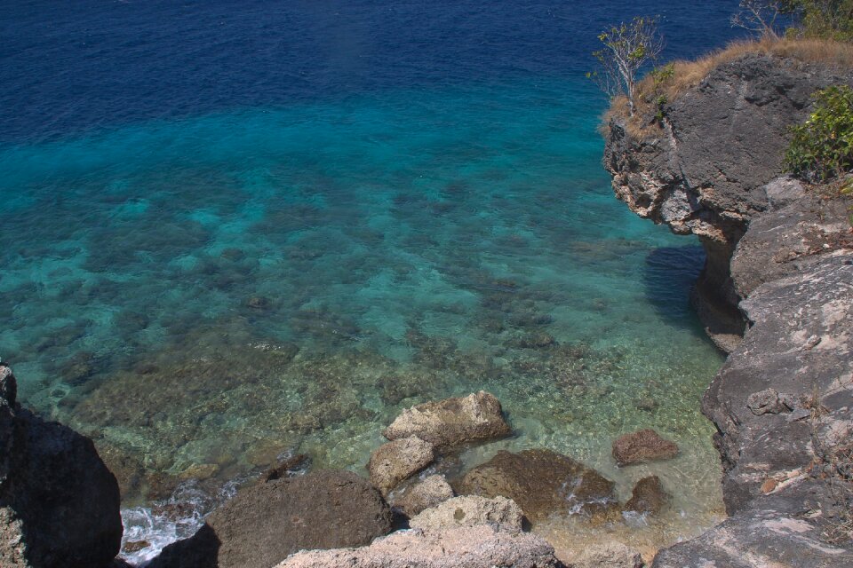 Water by the sea nature